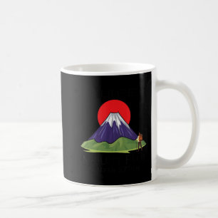 Caneca De Café Subindo o Monte Fuji