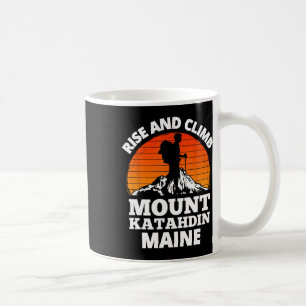 Caneca De Café Subir e Escalar Monte Katahdin Escalada de Montanh
