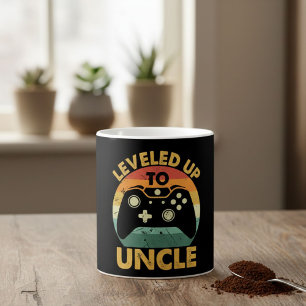 Caneca De Café Subiu de Nível para Tio