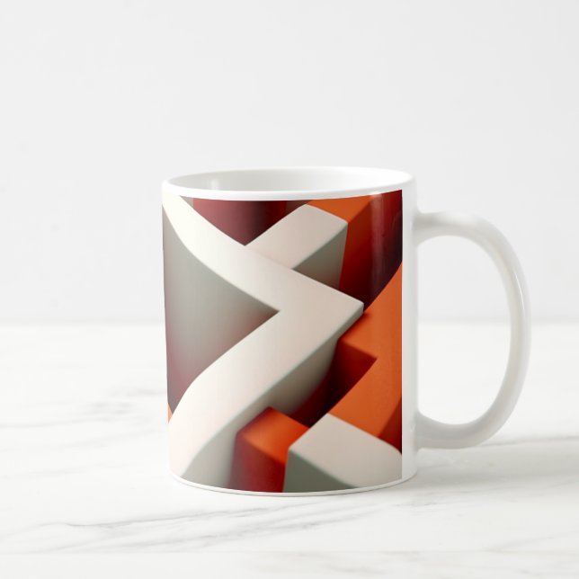 Caneca De Café Sublimação de 3 d Mug (Direita)