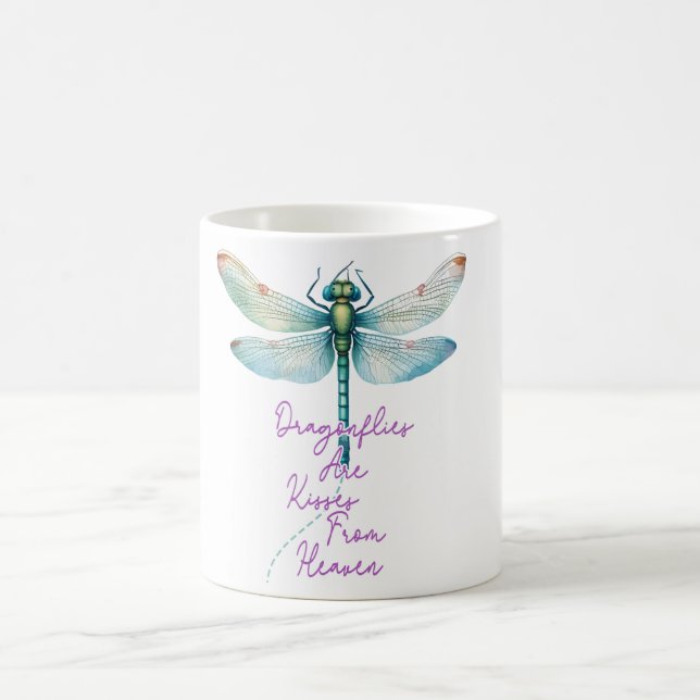 Caneca De Café Sublimação de Dragonfly Inspiracional/Memorial (Centro)