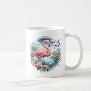 Caneca De Café Sublimação Flamingo-95150