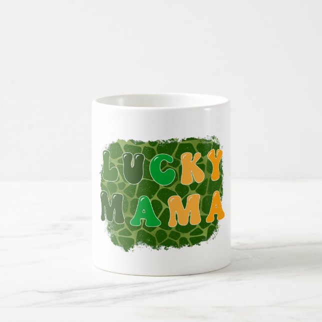 Caneca De Café Sublimação Lucky Mama (Centro)