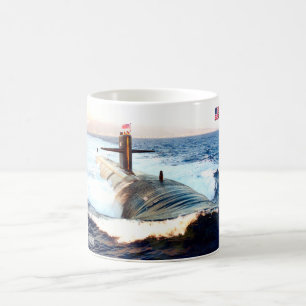 Caneca De Café SUBMARINO DE ATAQUE RÁPIDO DOS EUA - SSN-688 Mug