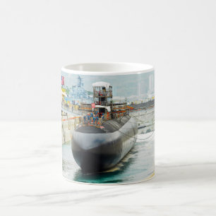 Caneca De Café SUBMARINO DE ATAQUE RÁPIDO DOS EUA - SSN-705 Mug