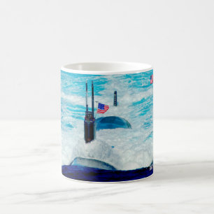 Caneca De Café SUBMARINO DE ATAQUE RÁPIDO DOS EUA - SSN-770 Mug