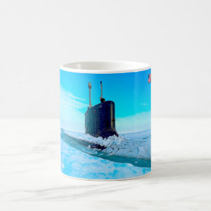 Caneca De Café SUBMARINO DE ATAQUE RÁPIDO DOS EUA - SSN-786 Mug