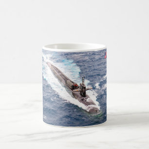 Caneca De Café SUBMARINO MÍSSEIS CRUISE DOS EUA - SSGN-728 Mug