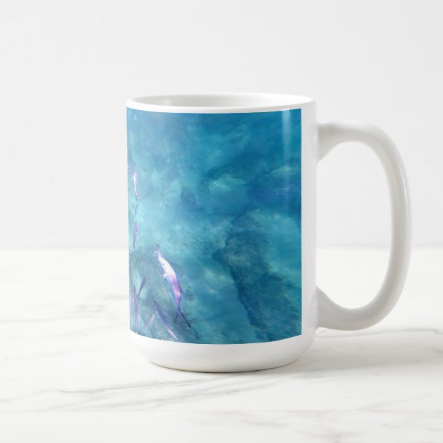 Caneca De Café Submarino, recife de coral, ronco (Direita)