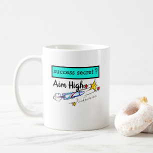 Caneca De Café Sucesso De Alcance Secreto Para Estrelas