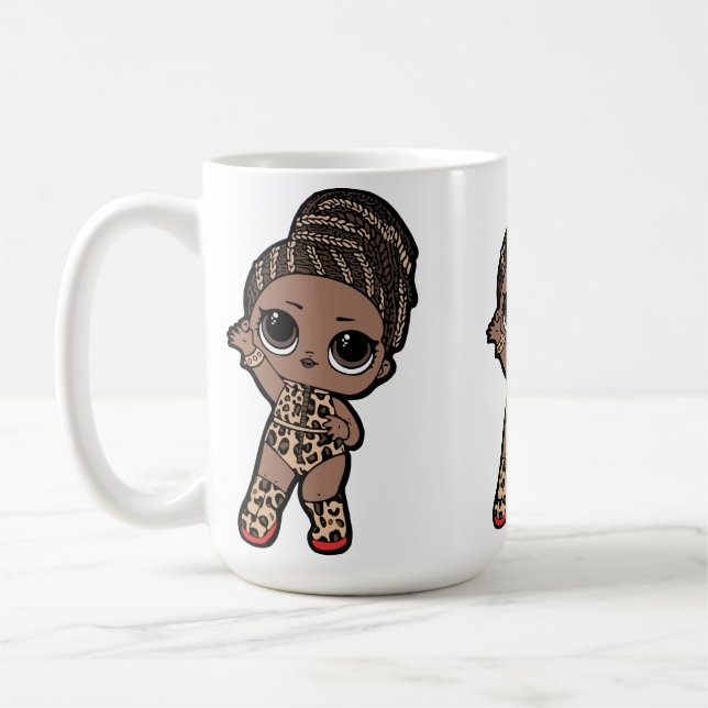 Caneca De Café Sucesso de moda para crianças bonitas - macacão im (Esquerda)