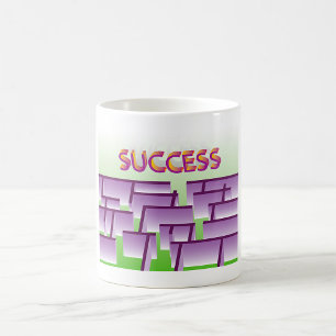 Caneca De Café Sucesso no Labirinto