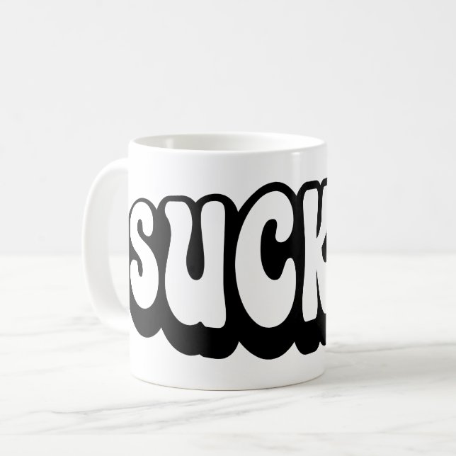 CANECA DE CAFÉ SUCKER (Frente Esquerda)