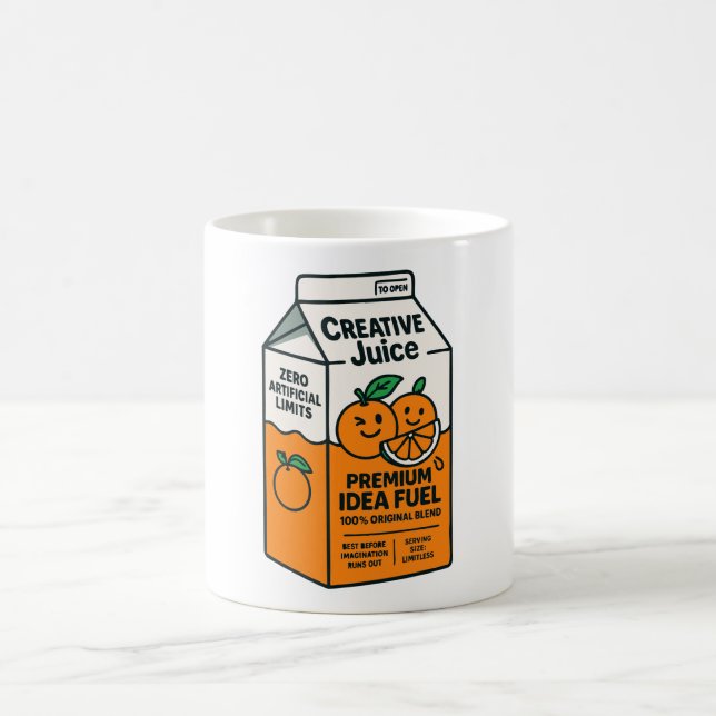Caneca De Café Suco Criativo (Centro)