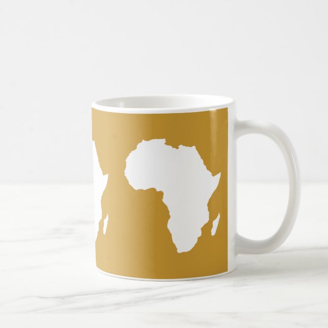 Caneca De Café Sudão Brown África Austral (Direita)