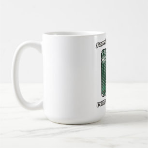Caneca De Café Suéter de Natal de Gato Preto Perfeitamente Festiv