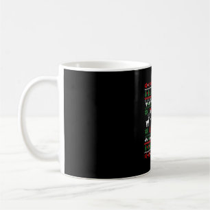 Caneca De Café Suéter de Natal Feio