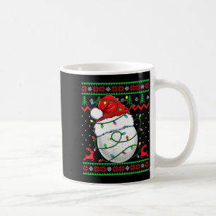 Caneca De Café Suéter de Natal Feio de Golfe Divertido para Mulhe
