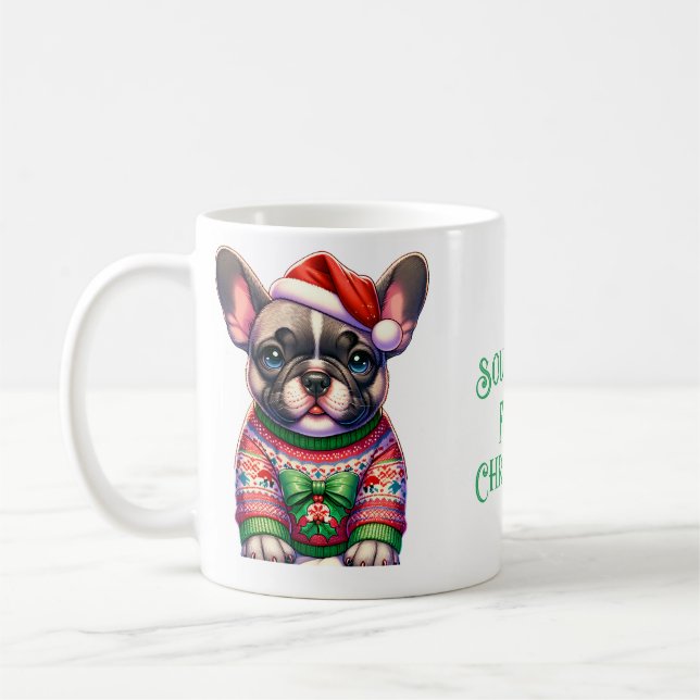 Caneca De Café Suéter feio de Natal (Esquerda)