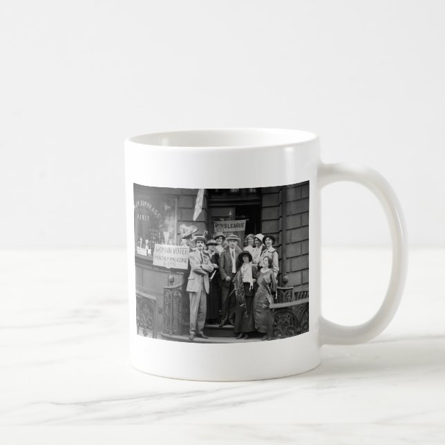 Caneca De Café Suffragettes e seu Homem, 1913 (Direita)