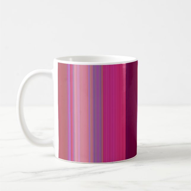 Caneca De Café Sugar Candy Stripes (Esquerda)