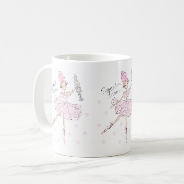 Caneca De Café Sugarplum Dreams Mug (Frente Esquerda)
