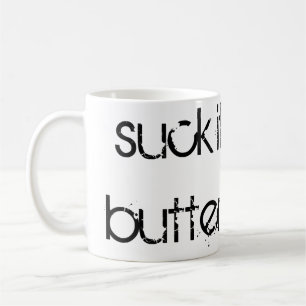 Caneca De Café "Sugue-o acima, botão de ouro "