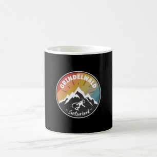 Caneca De Café Suiça Grindelwald do Snowboard