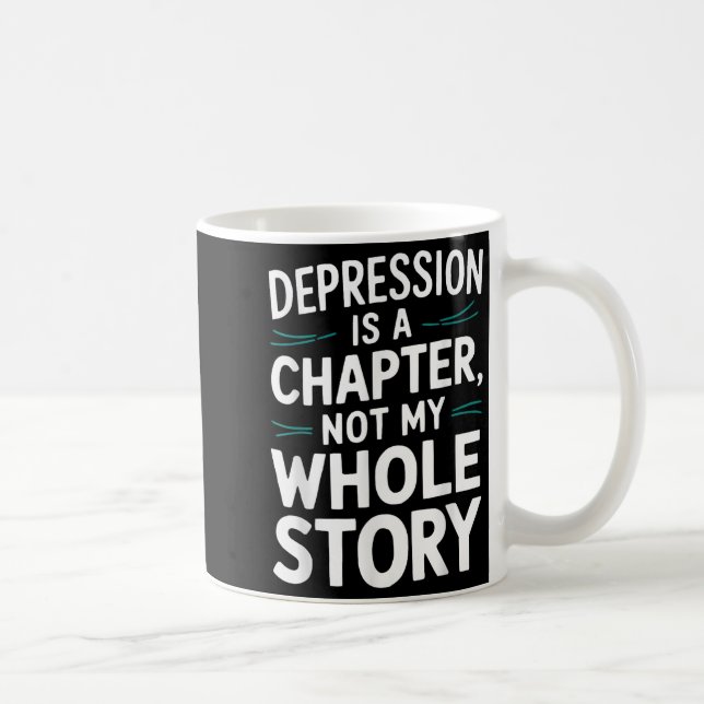 Caneca De Café Suicide Awareness Depression Anxiety Mental Health (Direita)