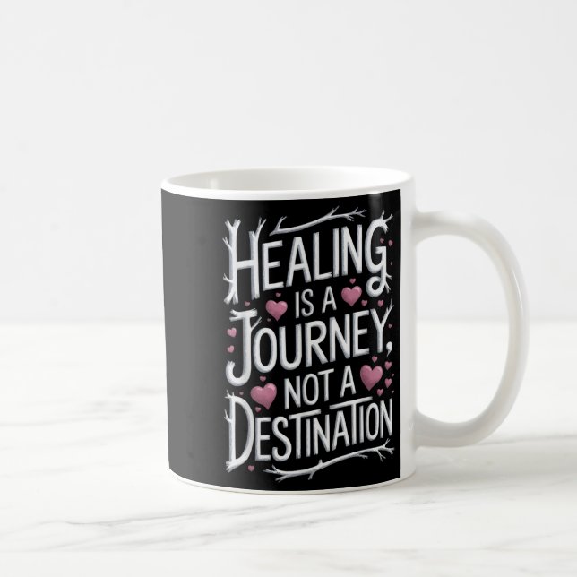 Caneca De Café Suicide Awareness Depression Anxiety Mental Health (Direita)
