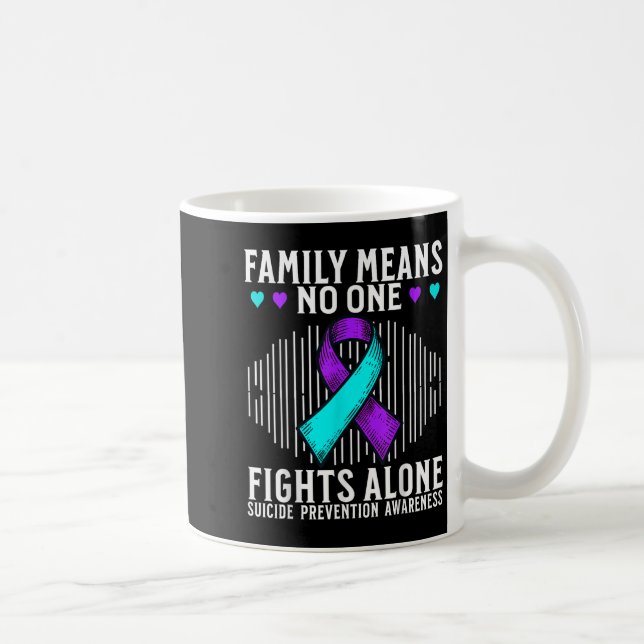 Caneca De Café Suicide Awareness Suprt Suicide Prevention Awarene (Direita)