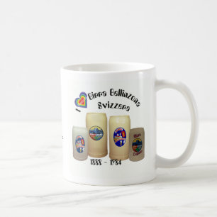 Caneca De Café Suíços velhos cerveja Brewerie taça