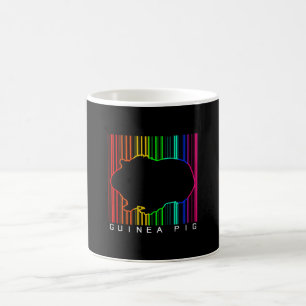 Caneca De Café Suíno Colorida Lover-da-Guiné Animais de est