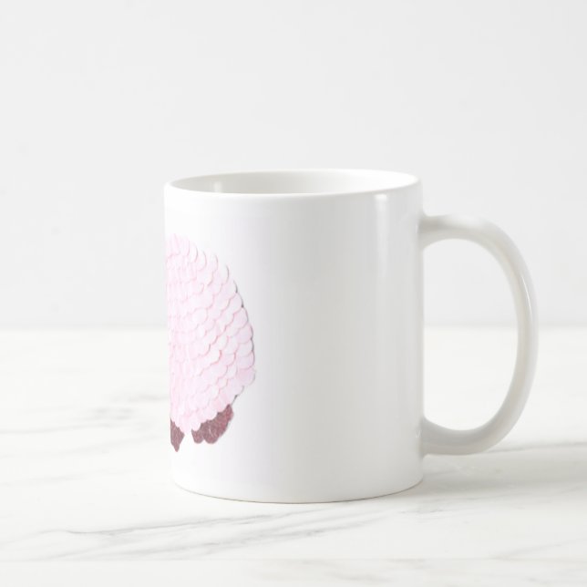 Caneca De Café Suíno Rosa (Direita)