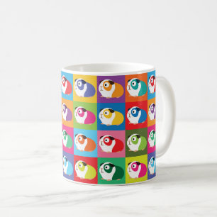 Caneca De Café Suínos Pop