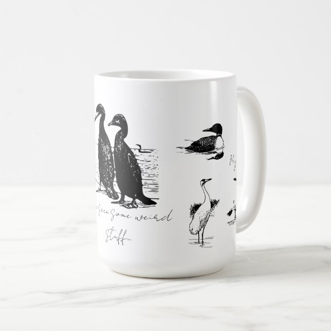 Caneca De Café Sul para o Inverno Engraçado (Frente Esquerda)