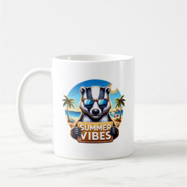 Caneca De Café Summer Badger