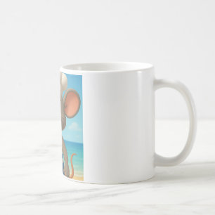 Caneca De Café Summer Beach Mouse Mug Sorvete De Cartoon Bastan