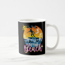 Caneca De Café Summer Beach Trip