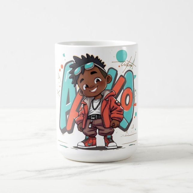 Caneca De Café Summer Cool Jay ~ AiKo Kids (Centro)