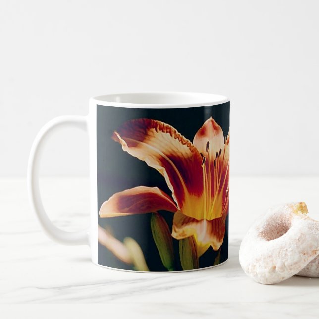 Caneca De Café Summer Daylily Mug (Com Donut)