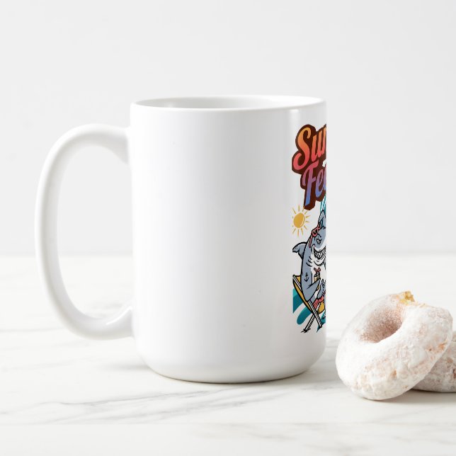 Caneca De Café "Summer Feeling"  (Com Donut)