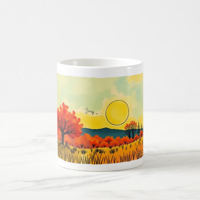Caneca De Café summer fields (Centro)