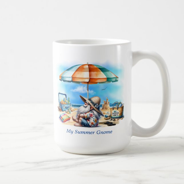 Caneca De Café Summer Gnomo Mug (Direita)