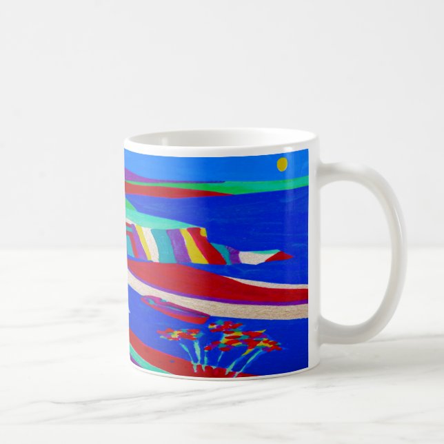 Caneca De Café Summer Harbor (Direita)