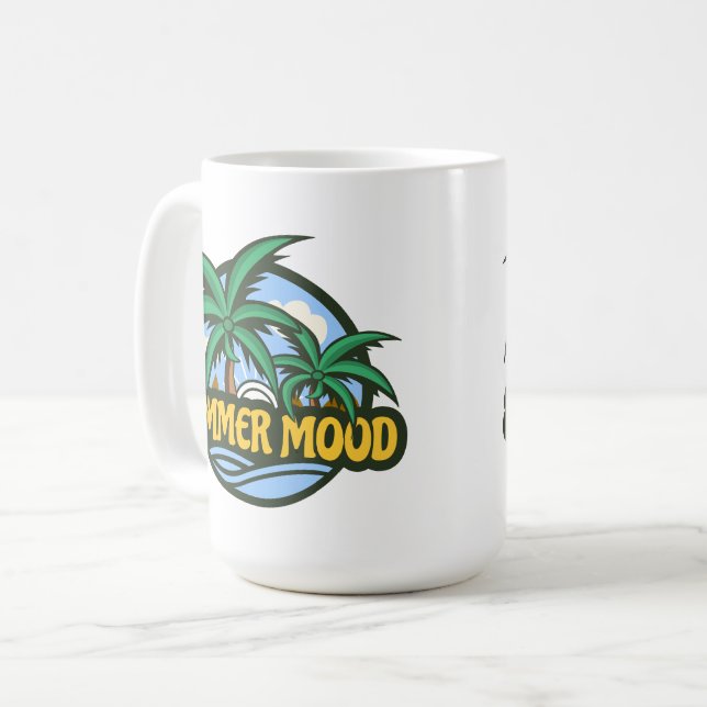 Caneca De Café Summer Mood (Frente Esquerda)