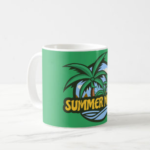 Caneca De Café Summer Mood