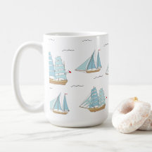Summer Seatime Cute yachts with sail