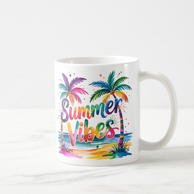 Caneca De Café Summer Vibes (Direita)