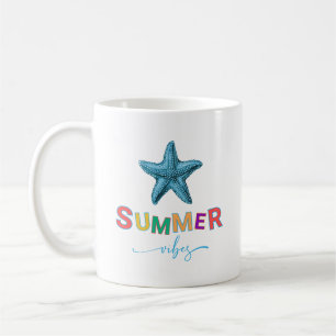 Caneca De Café Summer Vibes Starfish